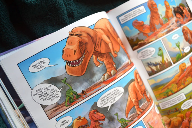 o bom dinossauro: a historia do filme em quadrinhos - 1ªed.(2016