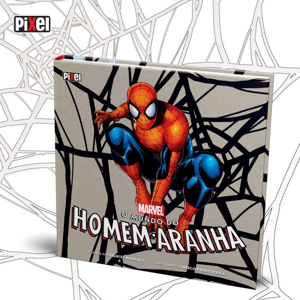 Pixel Media lança livro ilustrado do Homem-Aranha